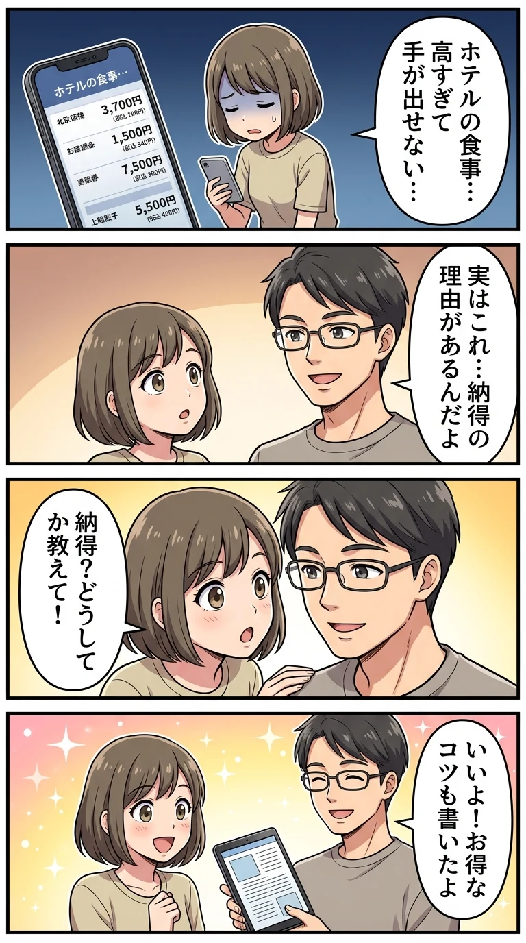 ホテル レストラン なぜ高い