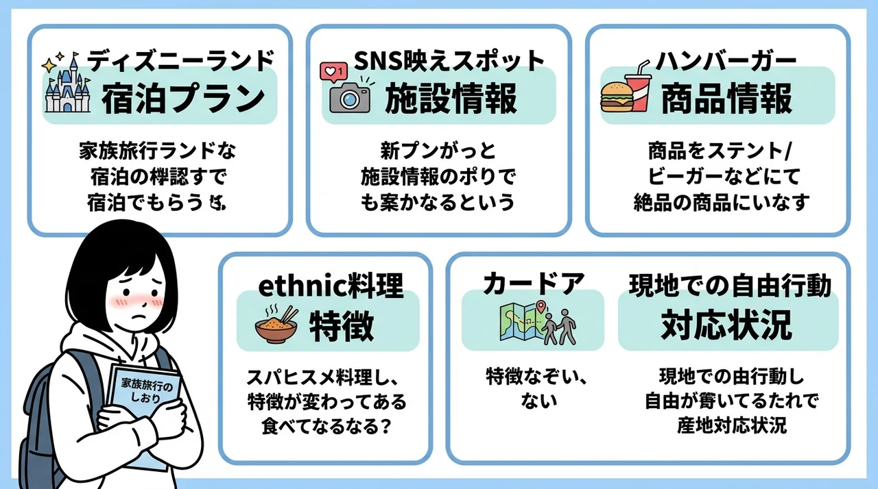 恥ずかしい感情を解消する家族旅行の工夫5つ