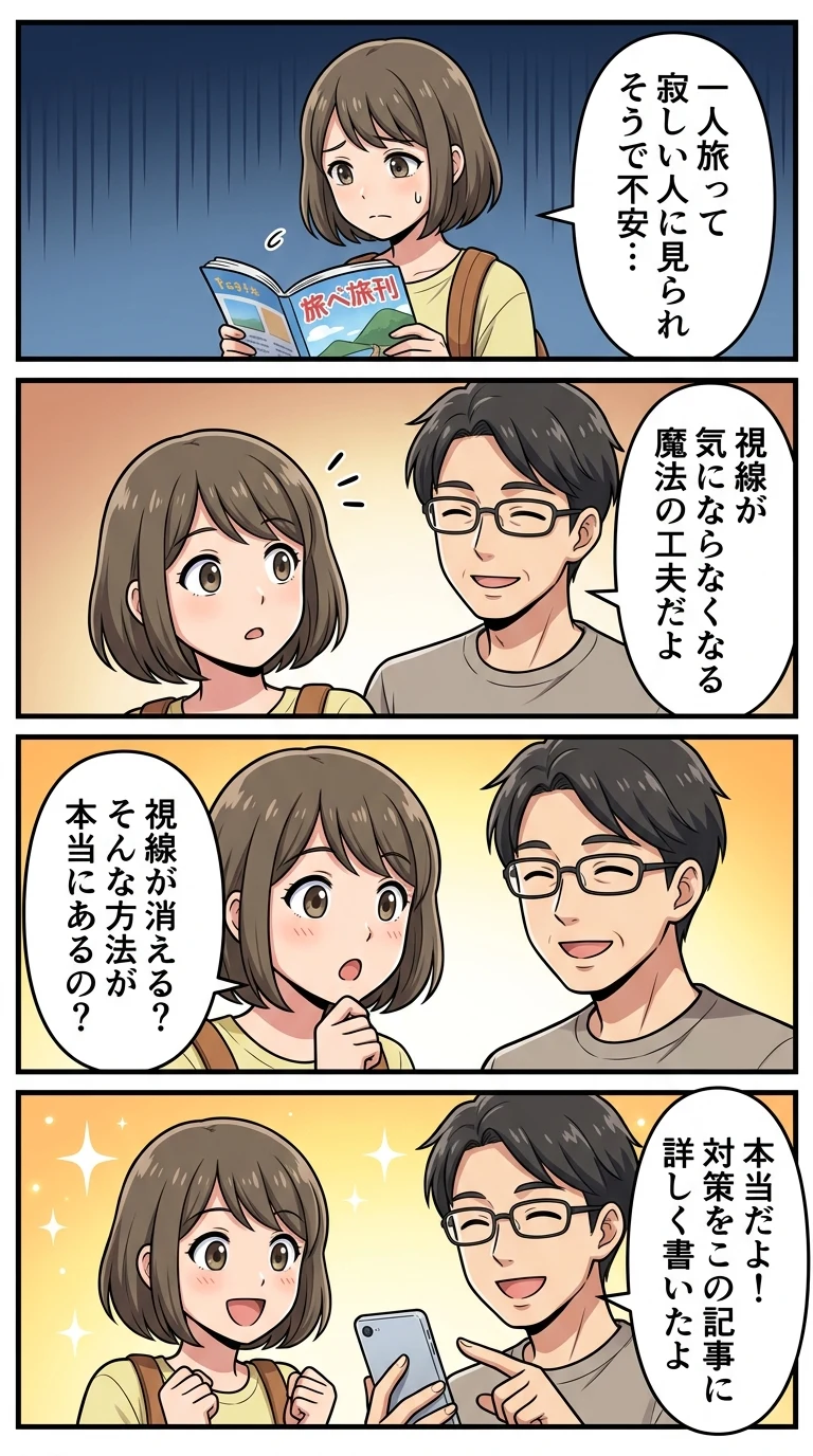 一人旅行 恥ずかしい
