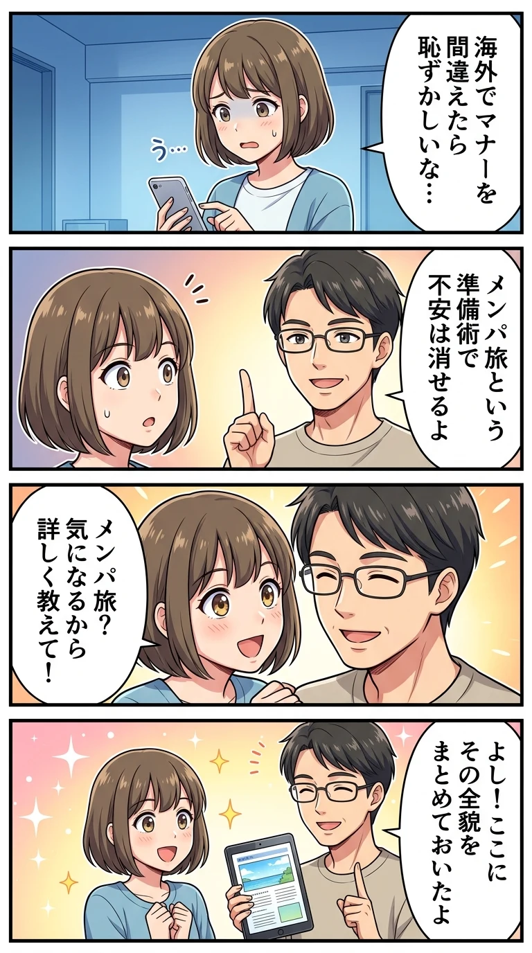 海外旅行 恥ずかしい