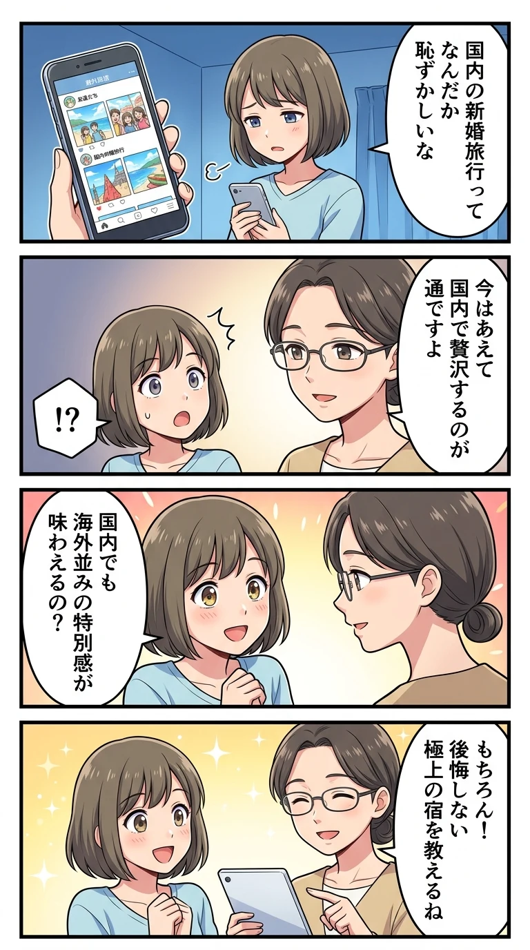 新婚旅行 恥ずかしい