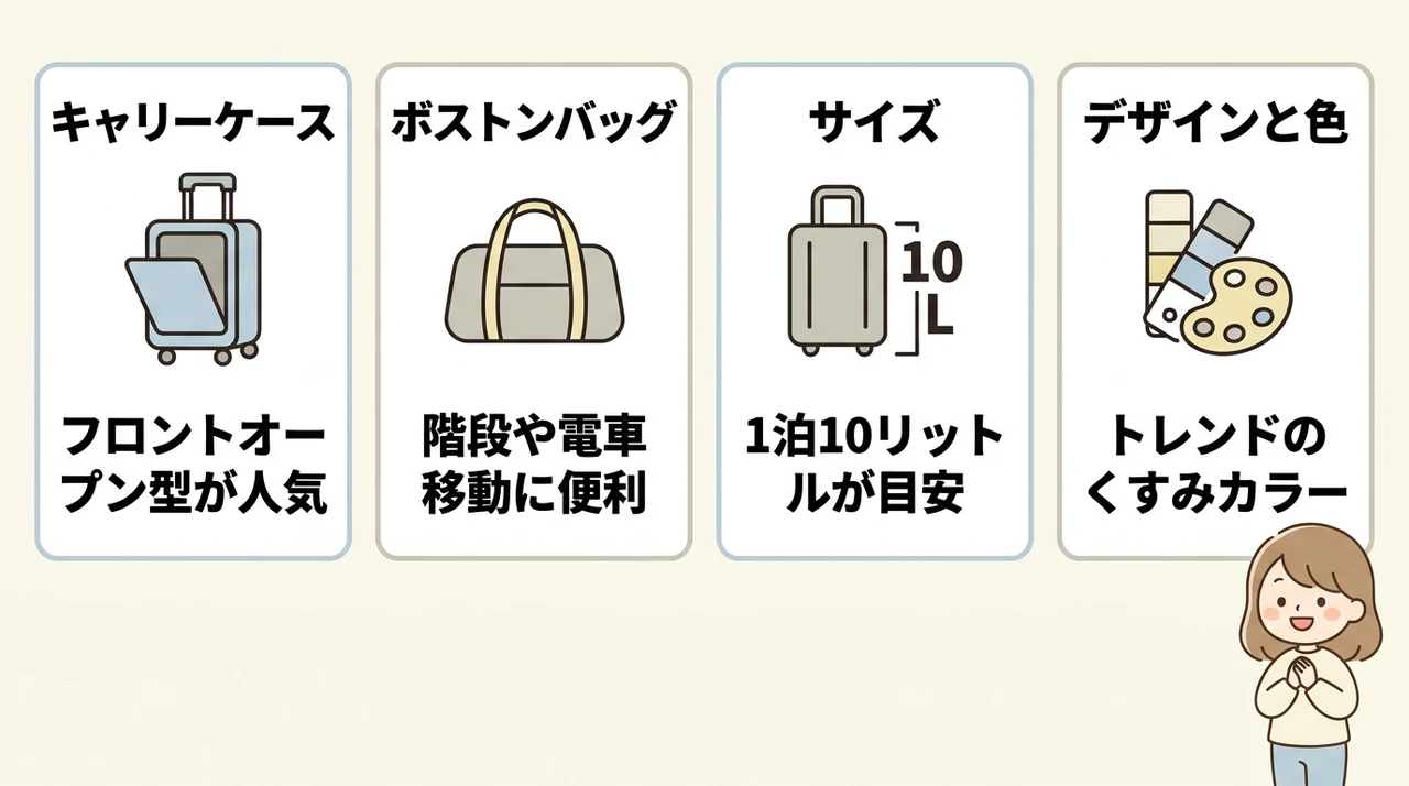 修学旅行にボストンバッグやキャリーケースは恥ずかしい?実態を解説