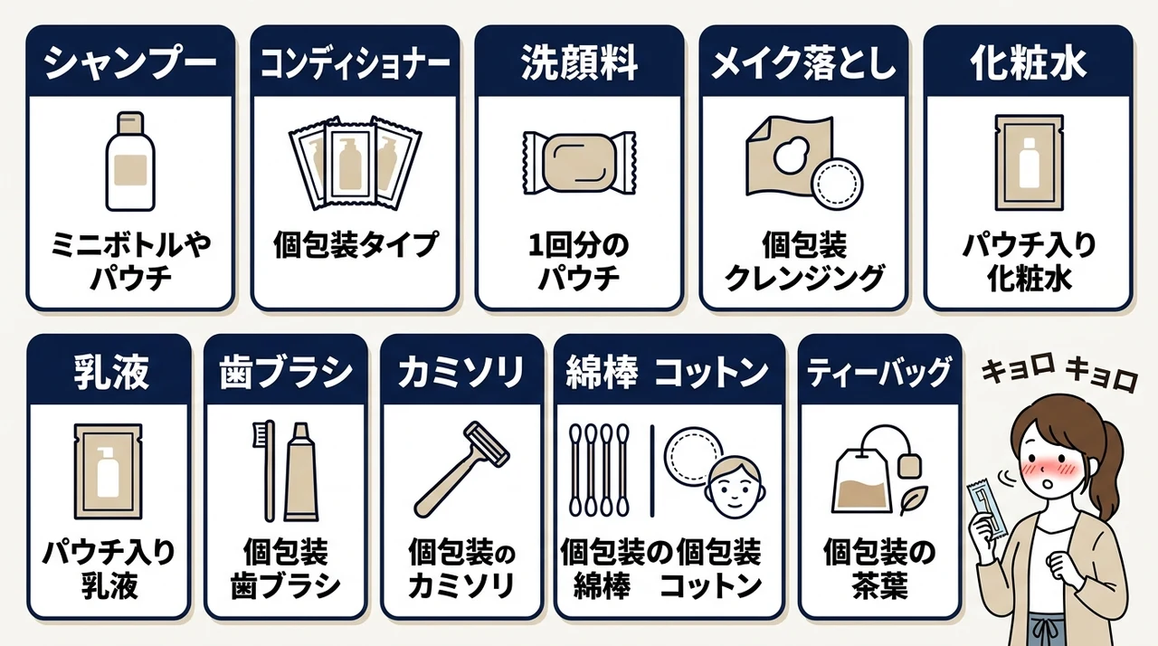 持ち帰りOKなホテルアメニティ11選