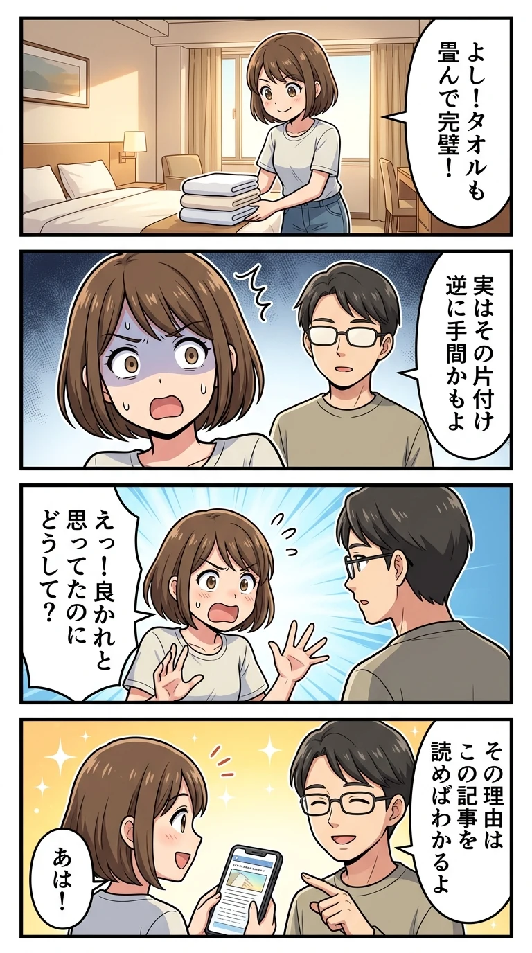 知らないと恥ずかしい ホテル チェックアウト時のNG行為