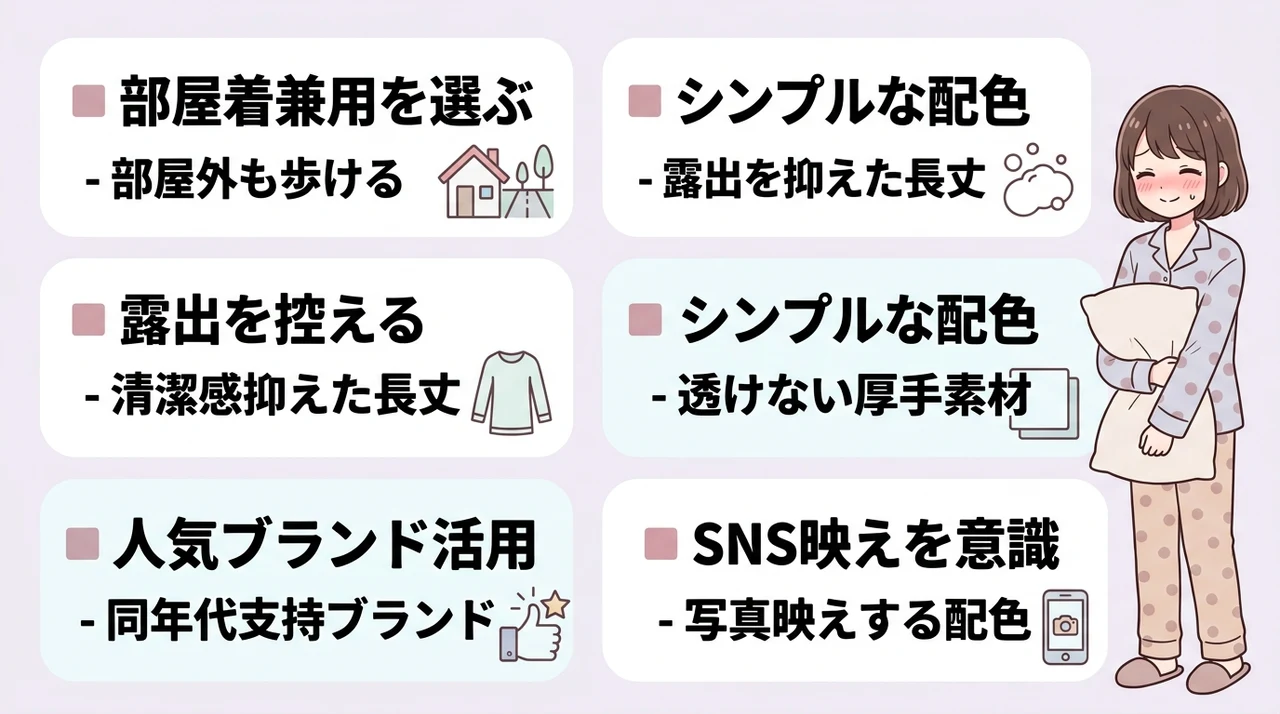 修学旅行でパジャマがダサいと思われない選び方