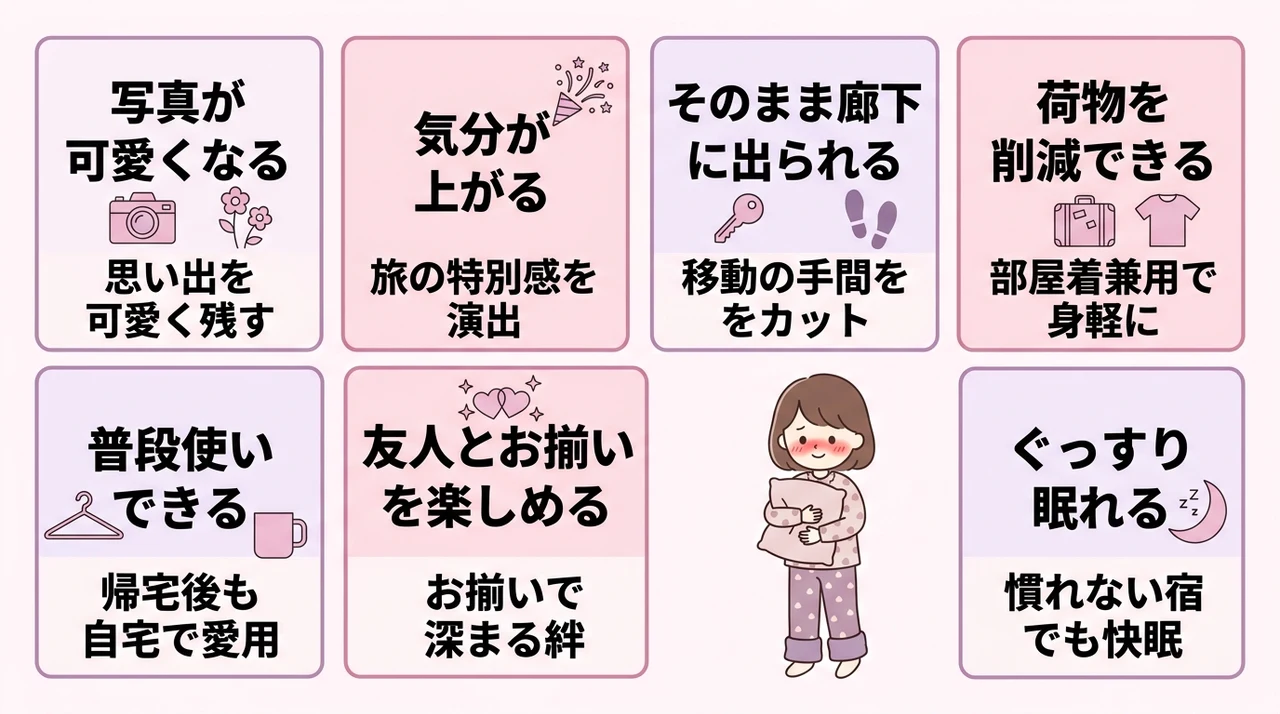 お気に入りのパジャマを準備するメリット7つ