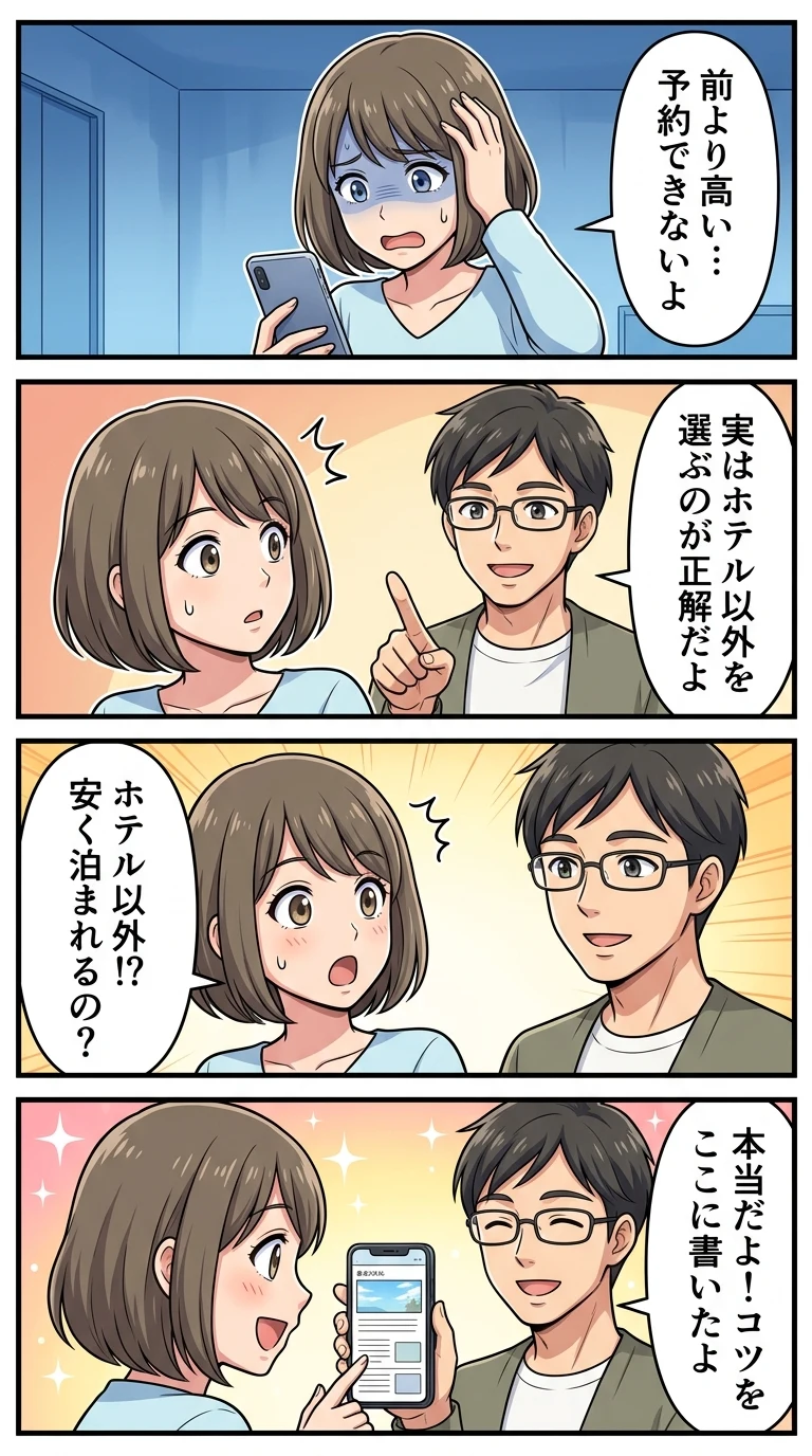 ホテル代 なぜ高い