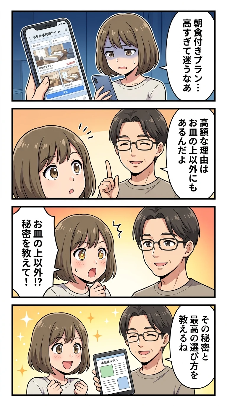 ホテル 朝食 なぜ高い