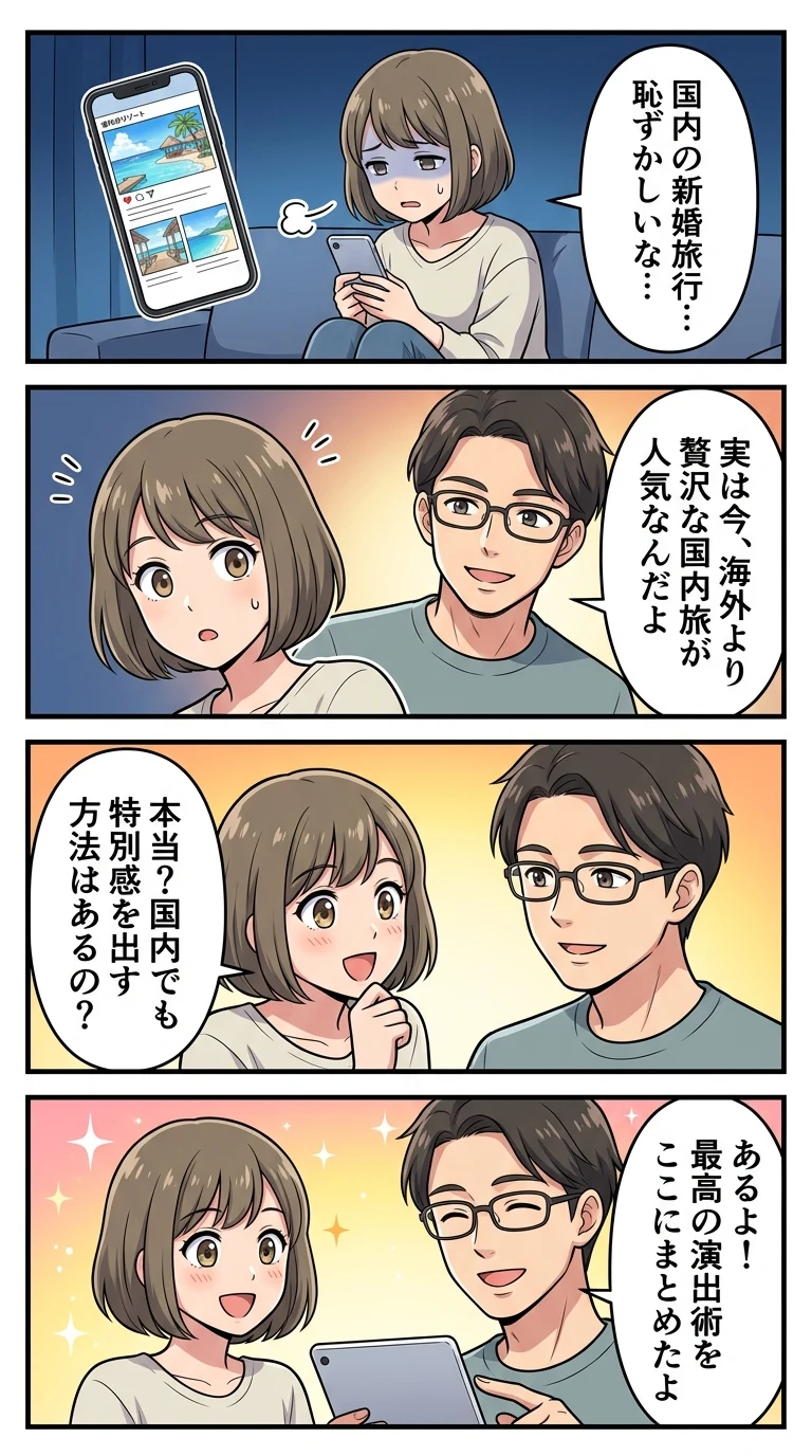 新婚旅行 恥ずかしい