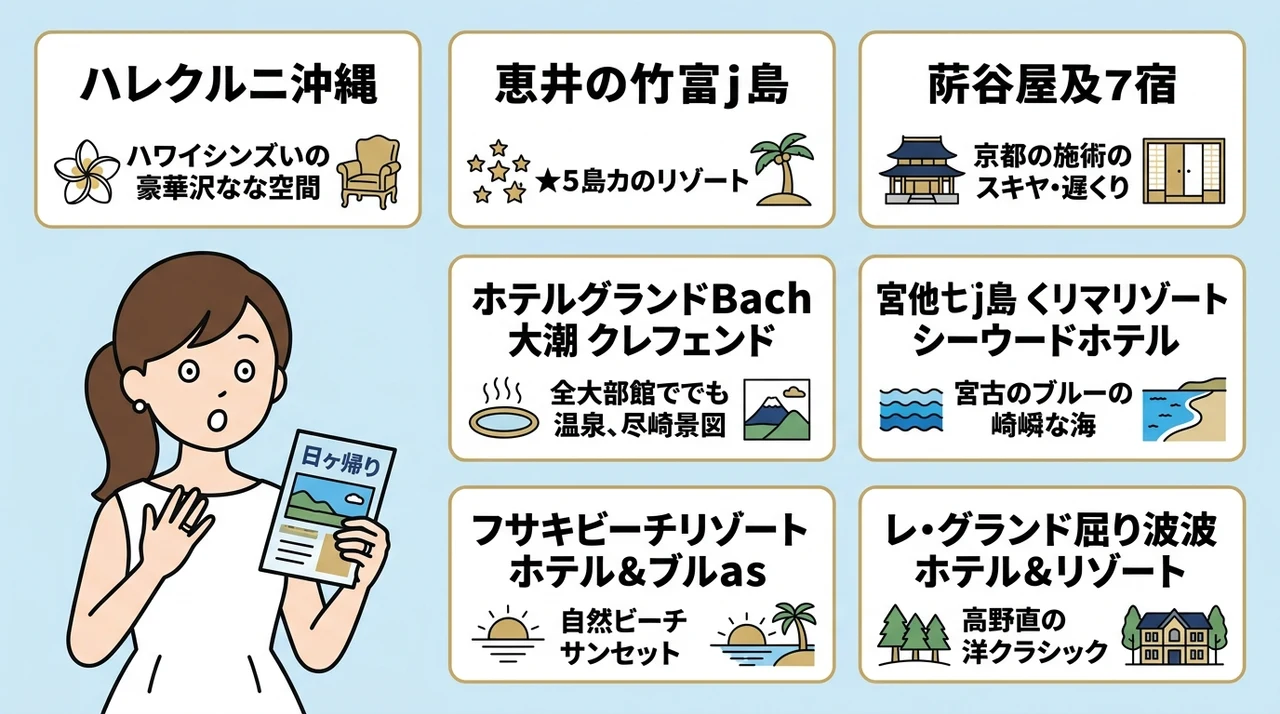 新婚旅行で国内でも満足できるおすすめホテル7選