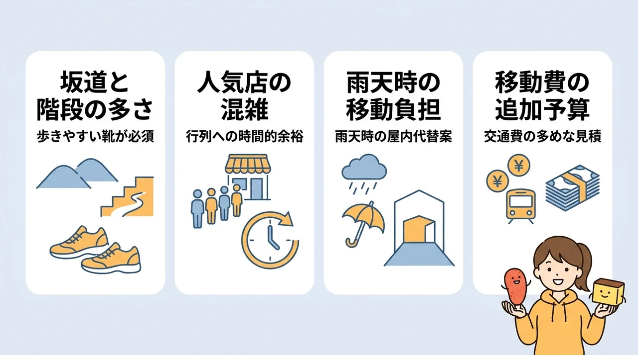 事前に知っておきたい旅行のデメリット4つ