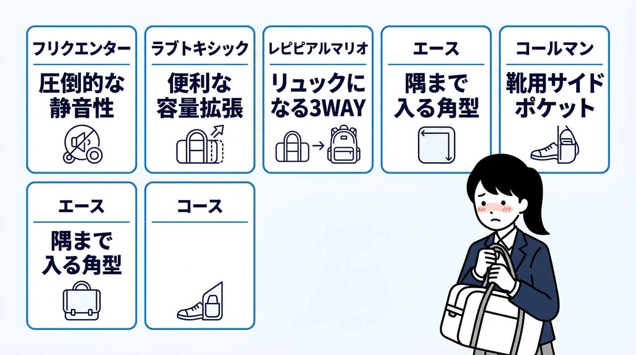 修学旅行におすすめのバッグ5選