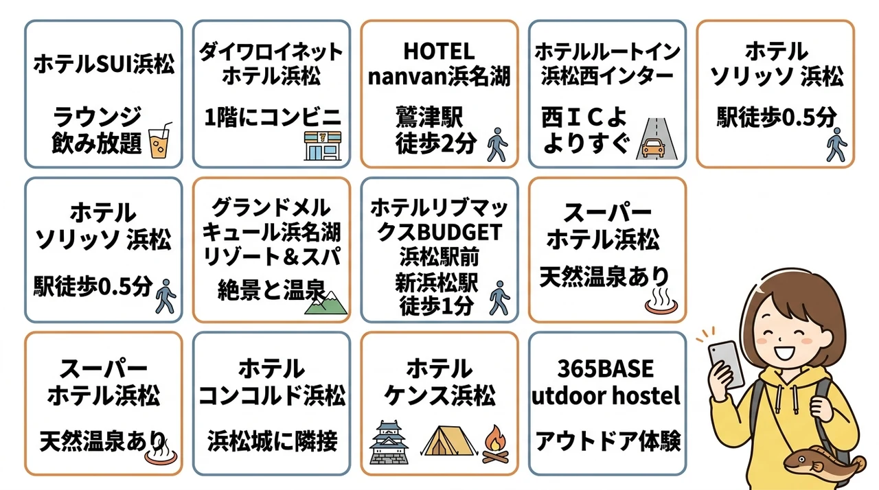 浜松で当日予約OK！空いてる安いホテル10選