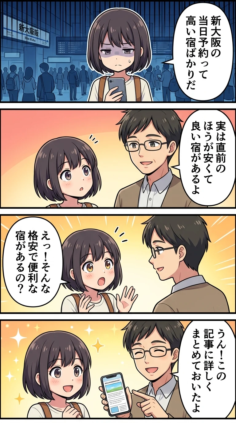 ビジネスホテル 新大阪 当日 予約