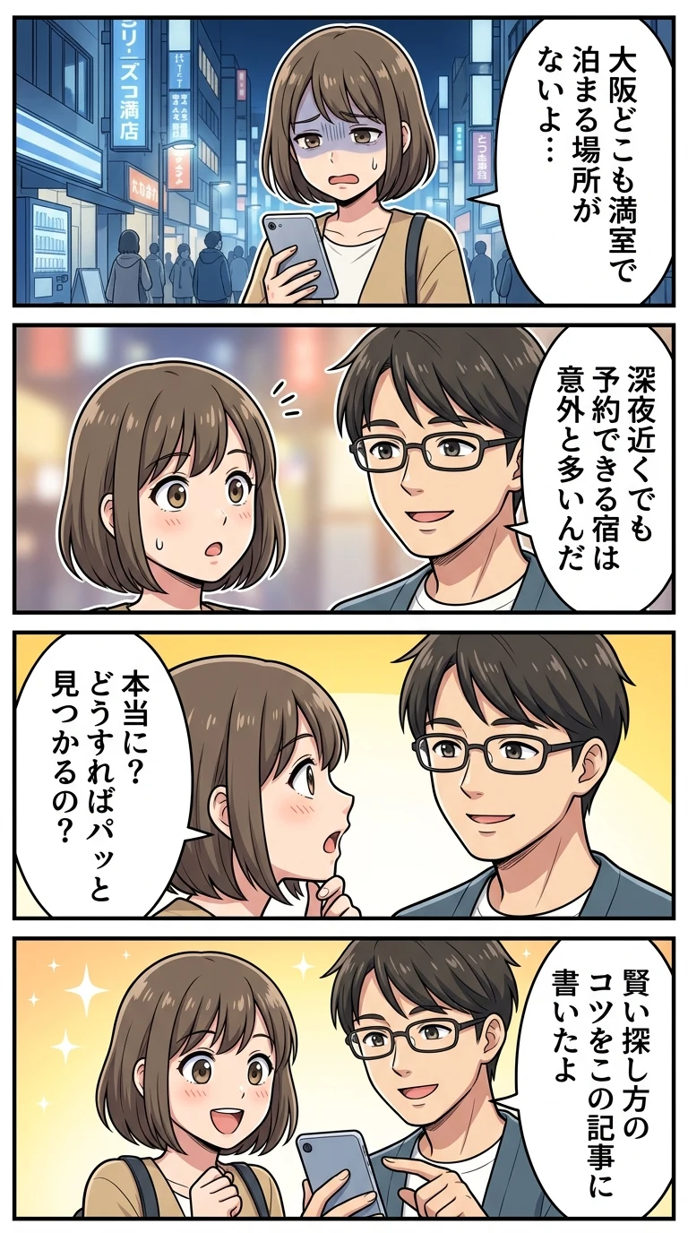 ホテル 大阪 当日 空室