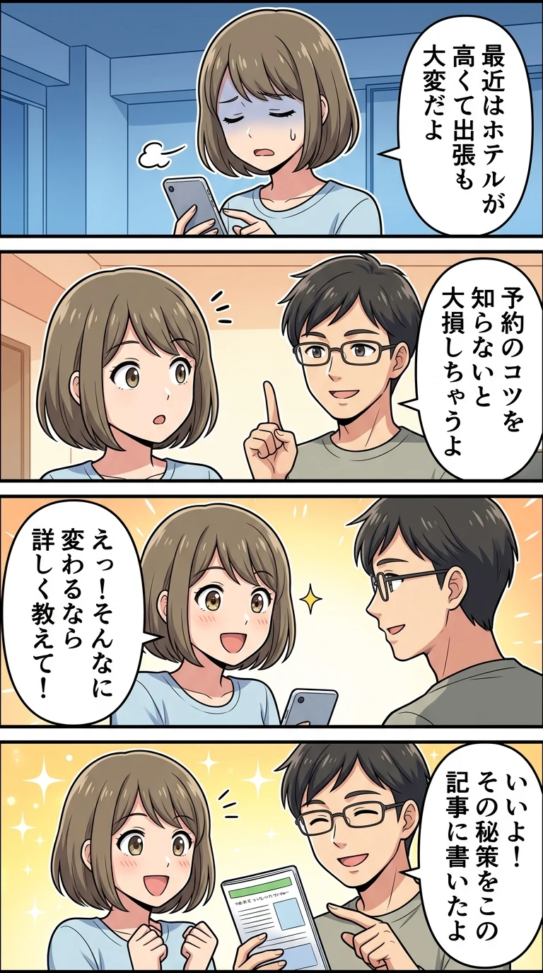 ビジネスホテル 安く泊まる方法