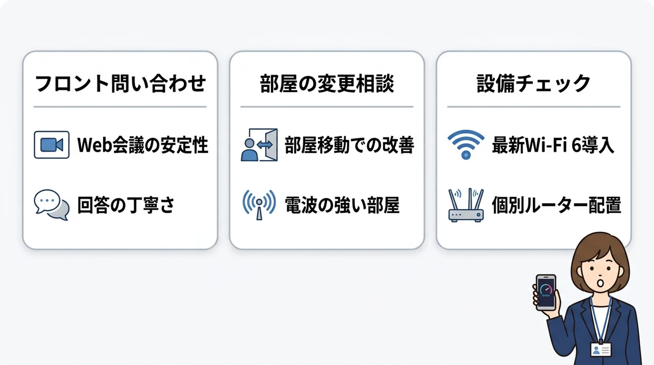 快適なWi-Fi環境を確保するホテル選びのコツ