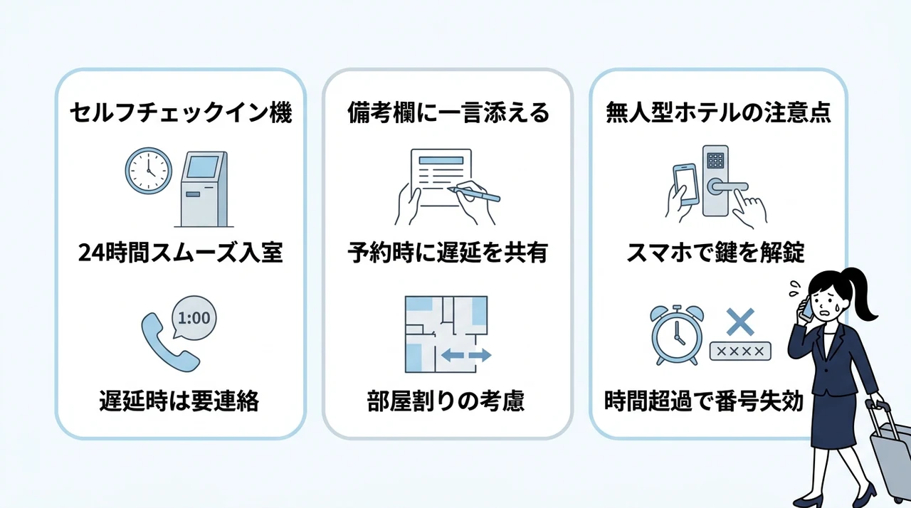 最新のチェックイン事情とトラブルを防ぐ対策