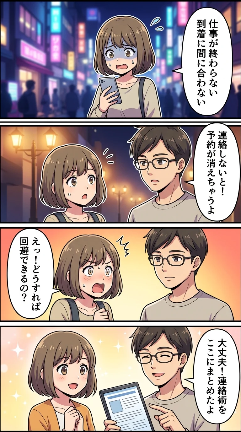 ビジネスホテル チェックイン 遅れる 連絡