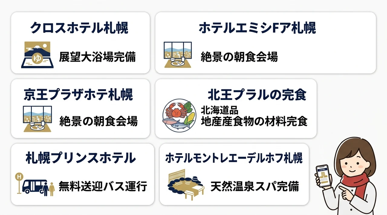 当日予約OK！札幌で今日泊まれる空室ホテル5選