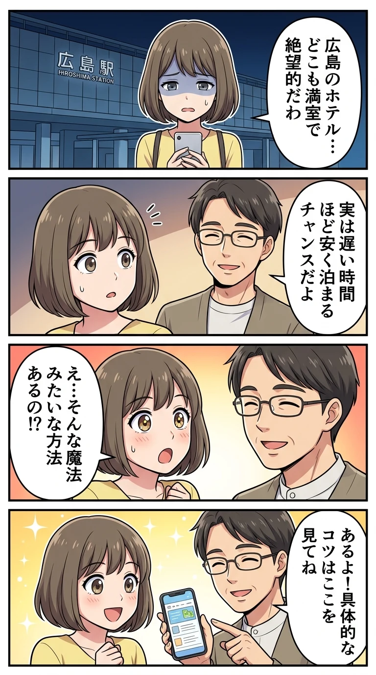 ホテル 広島 当日 空室
