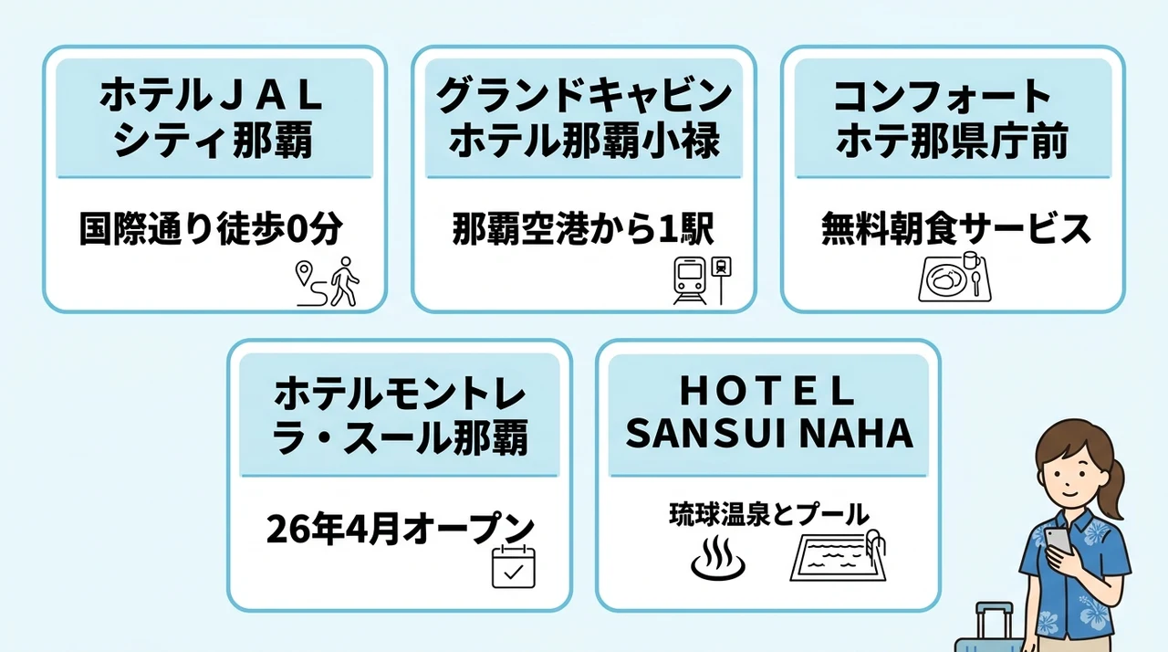 ホテル那覇当日空室の探し方とおすすめ宿5選
