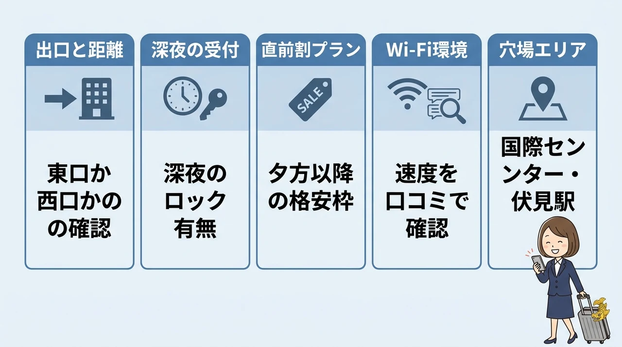 当日でも迷わない！名古屋駅のビジネスホテルの選び方