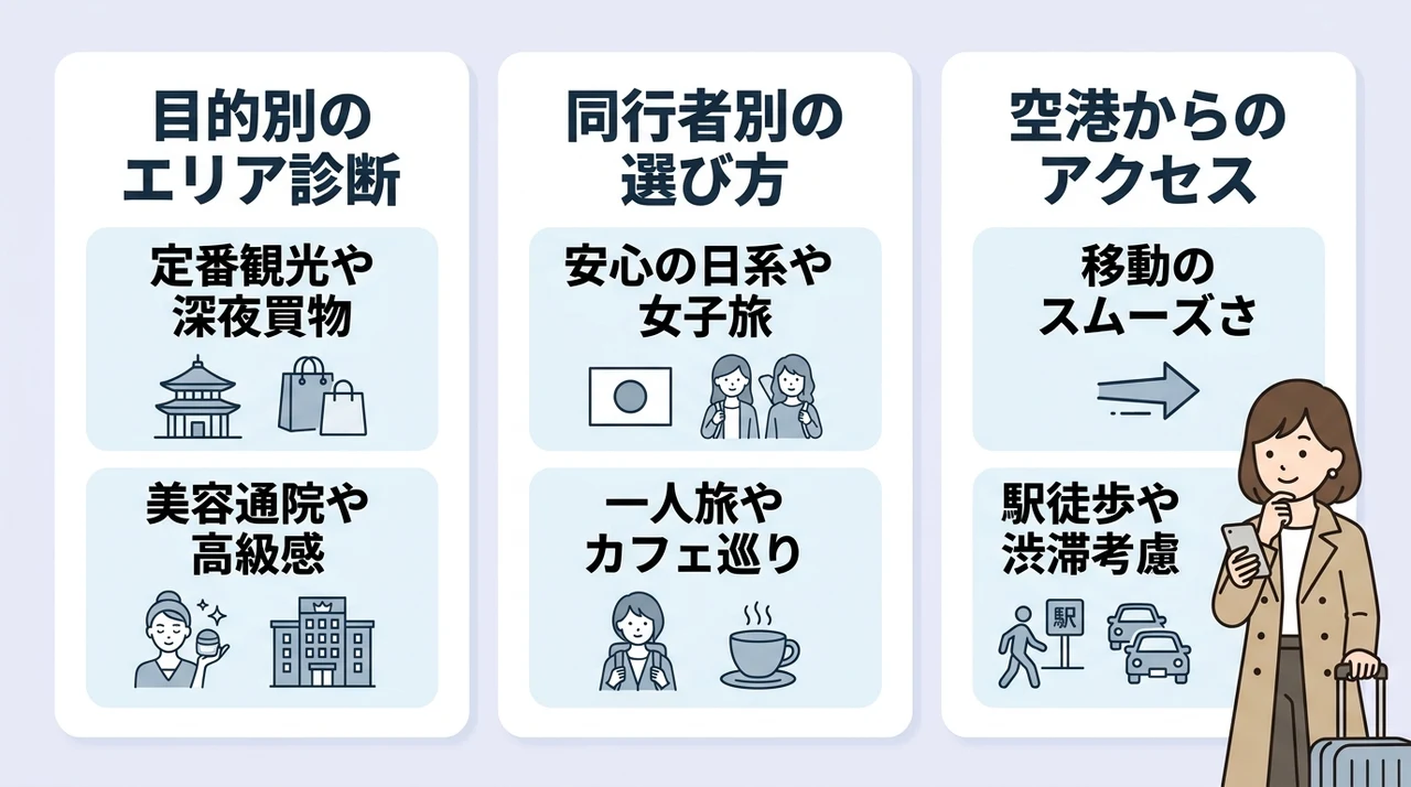明洞・東大門・江南のホテル選びはどっちが正解？