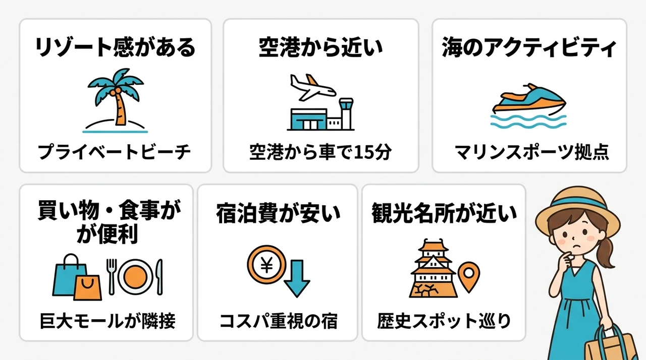 セブ島とマクタン島ホテルに泊まるメリット