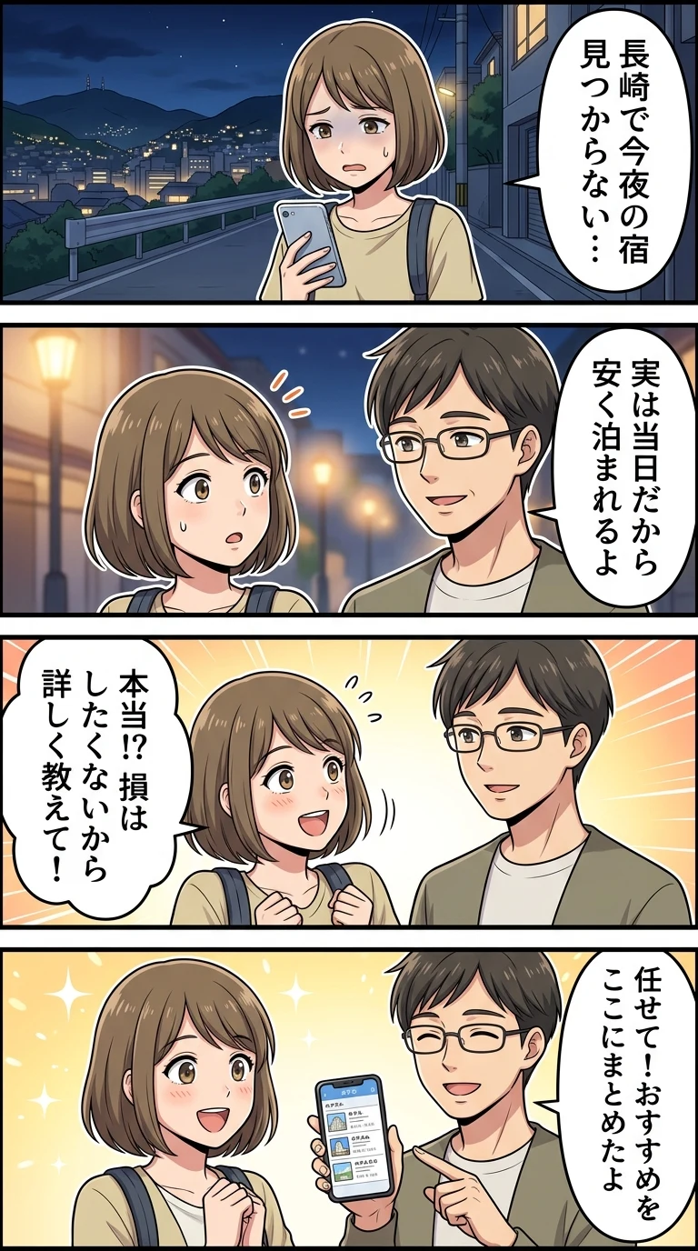 格安ホテル 長崎 今夜 予約
