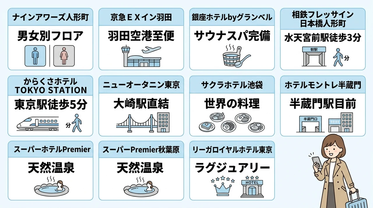 東京で直前割が安いおすすめホテル10選