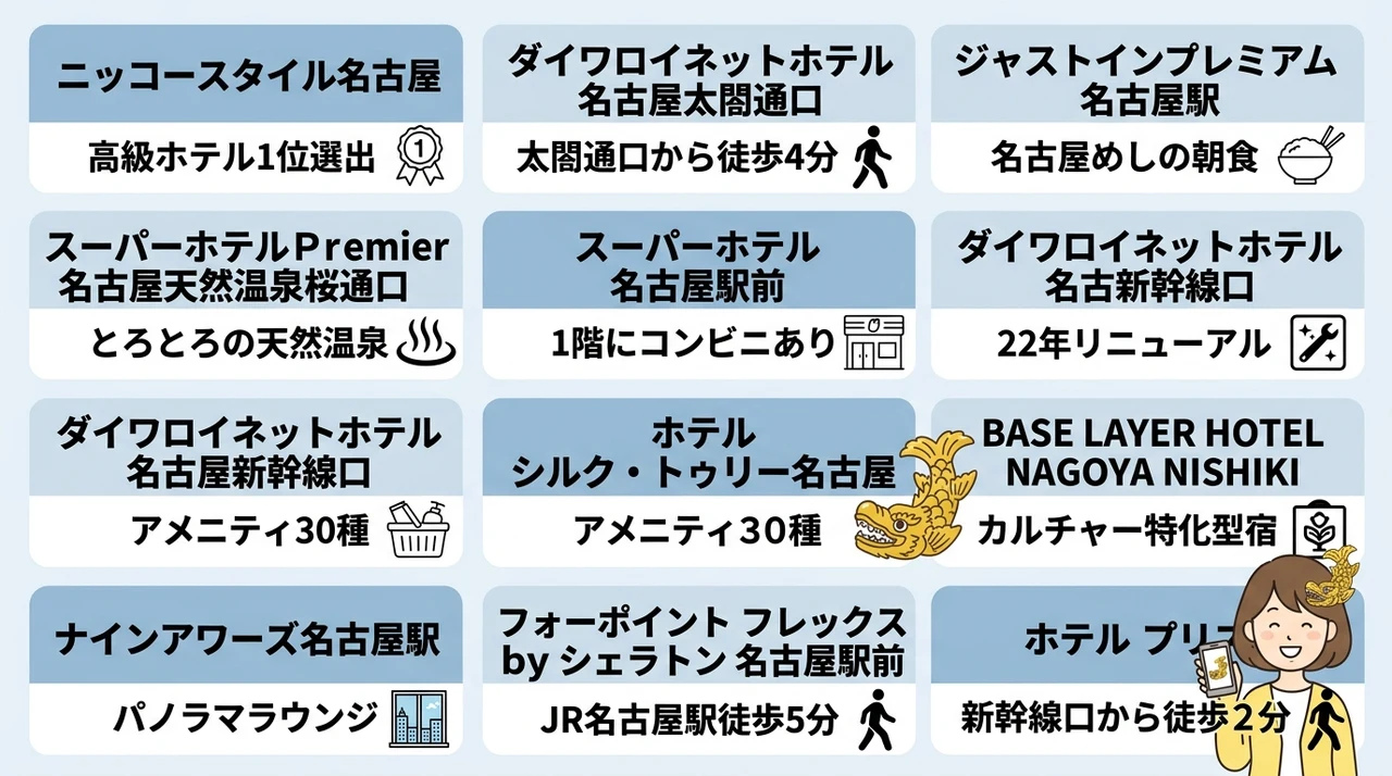 名古屋で直前割プランがあるおすすめホテル11選