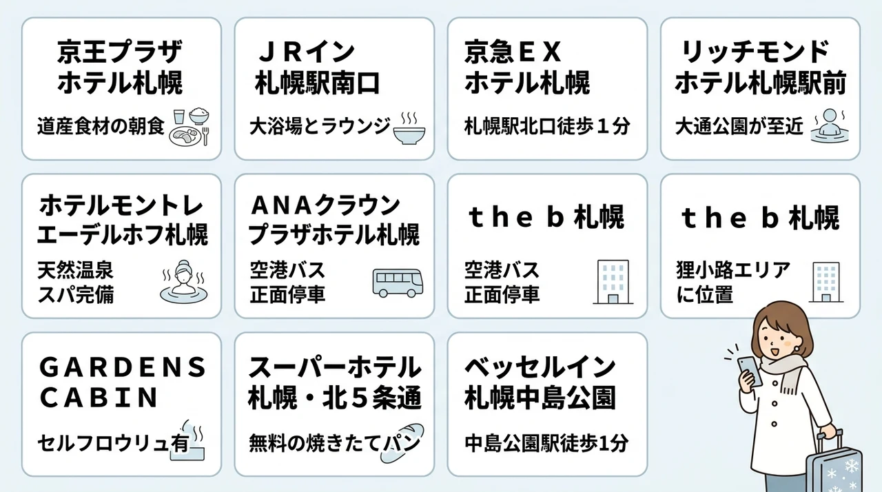 札幌で直前割が安いおすすめホテル10選