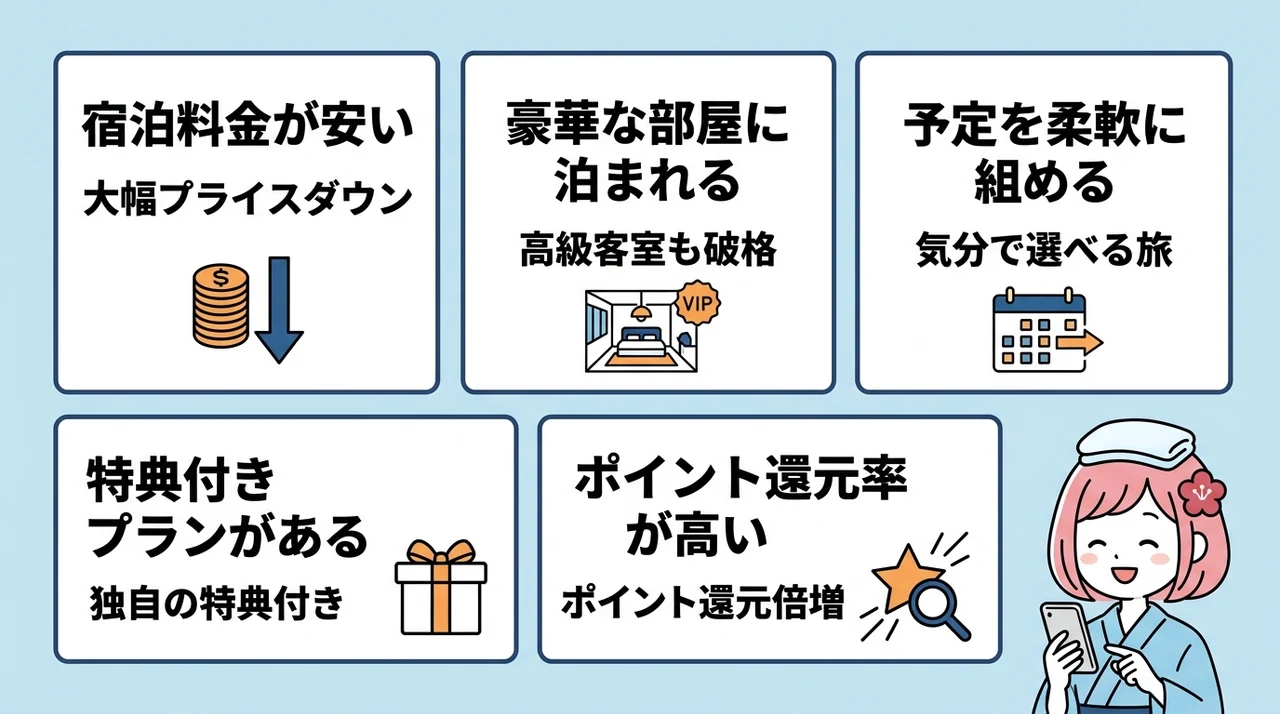 熱海の温泉旅館を直前予約するメリット5つ