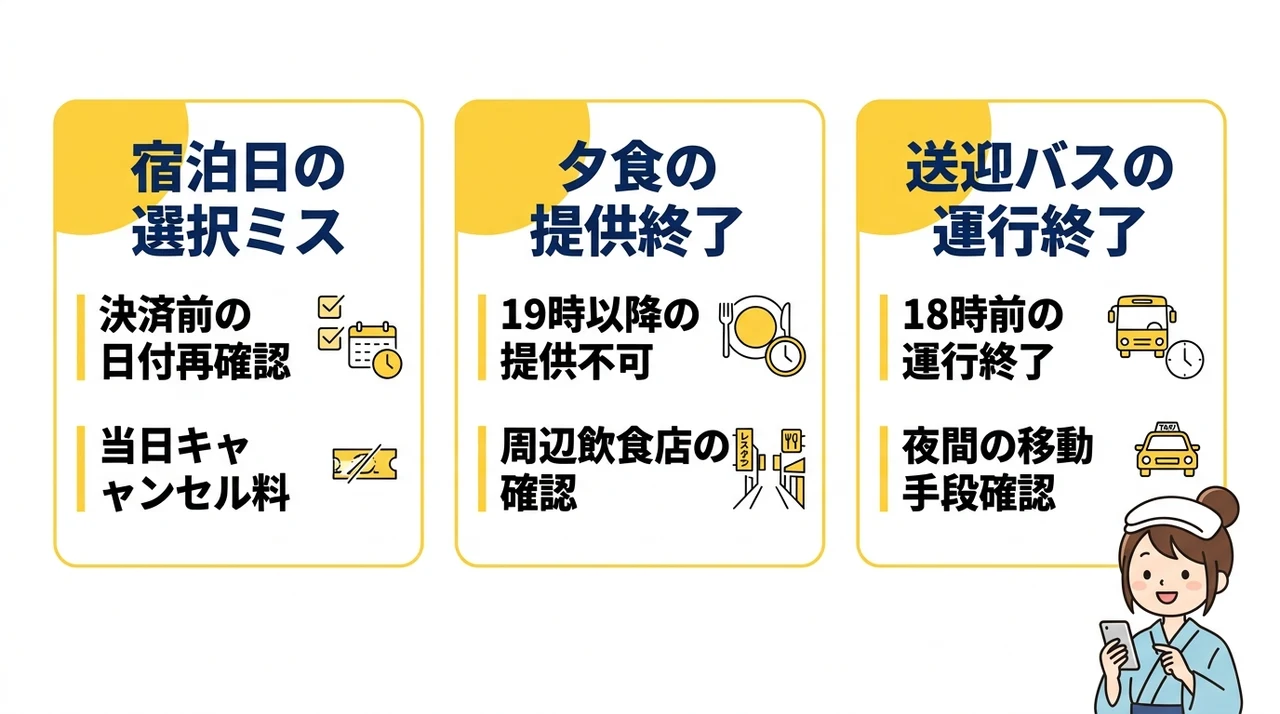 熱海で今夜泊まれる宿を予約する際の注意点