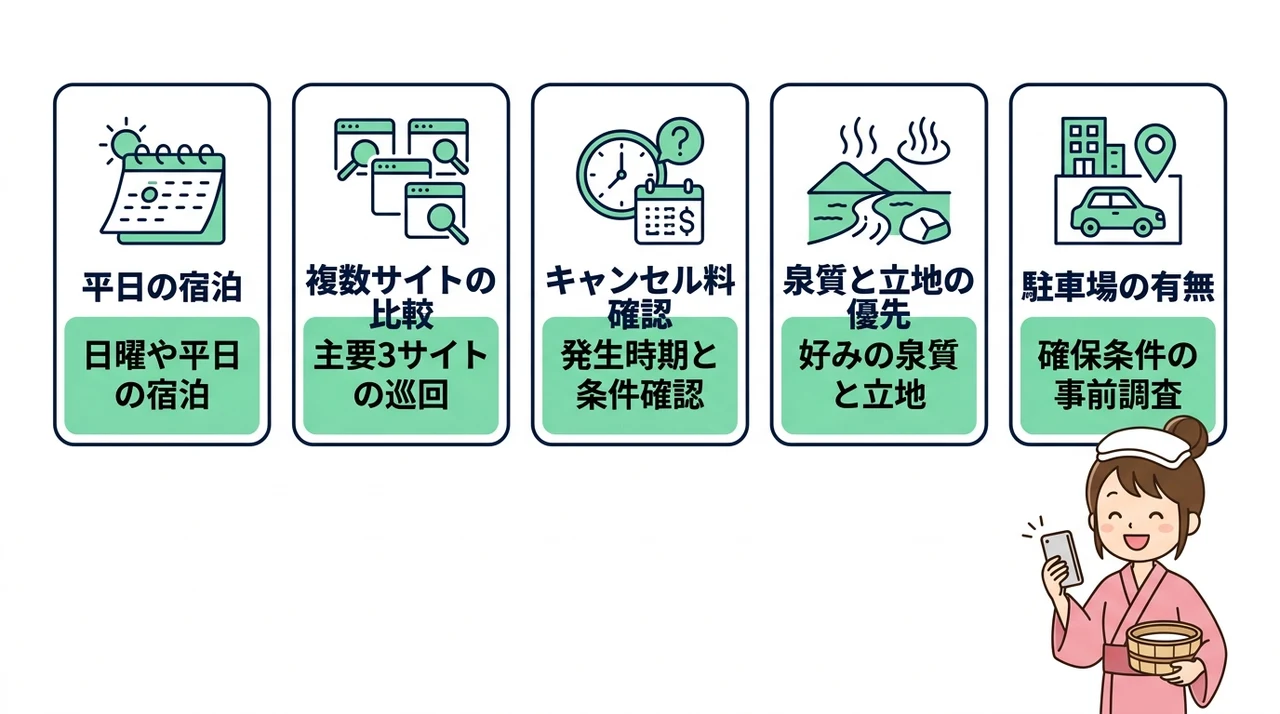 失敗しない!草津の宿を直前予約するコツ
