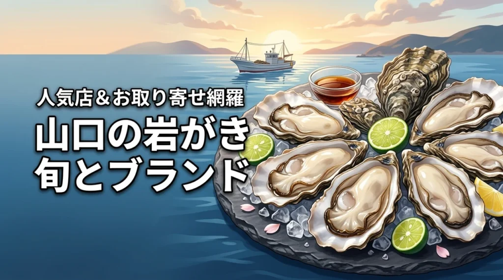 岩がき（山口）の旬はいつ？絶品ブランドを堪能できる場所とお取り寄せ方法を網羅（記事のアイキャッチ画像）