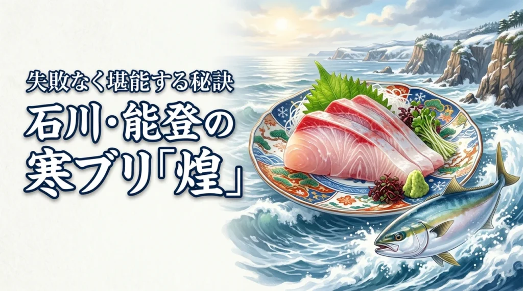 寒ブリなら石川の能登が正解！最高級ブランド煌を失敗なく堪能する秘訣（記事のアイキャッチ画像）